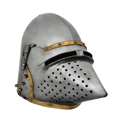 Houndskull Bascinet Helmet, 2mm, Large