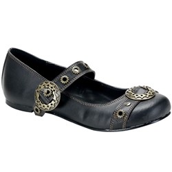 Daisy Steampunk Mary Jane Flats 34-3055