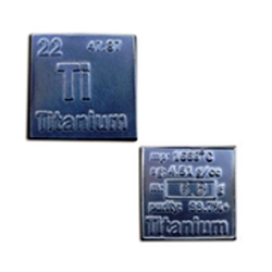 Periodic Table Bullion Titanium Square 417-SP-TS