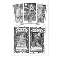 Yggdrasil Norse Mythology Divination Cards – 81-Card Oracle Deck with Guidebook