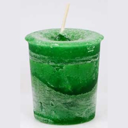 Money Herbal Votive Candle 45-CVHMON