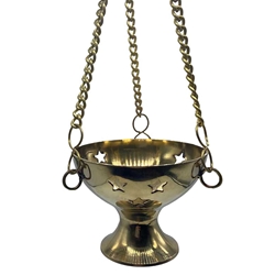 Brass Hanging incense burner