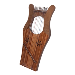 Mini Kinnor Harp - Walnut