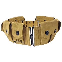 US M1 Garand Cartridge Belt - Khaki WWII