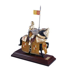 >Mounted English Knight of King Arthur – Marto of Toledo, Spain