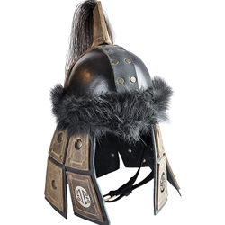 Nomad Leather LARP Helmet