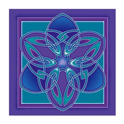 Celtic Lotus Wall Hanging