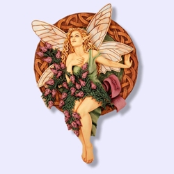 Heather Tree Fairy Wall Plaque