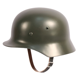 German Wehrmacht M35 Helmet -Field Grey,German M35 Infantry Steel Helmet