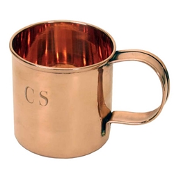 Solid Copper CS Soup Mug 730020