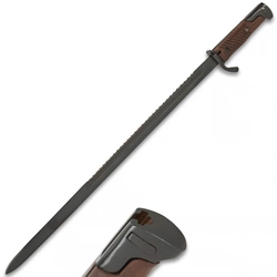 German WWI Gewher 98 Sawback Gunner Bayonet - Quality Reproduction