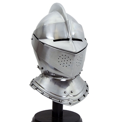English Close Helm - 18 Gauge