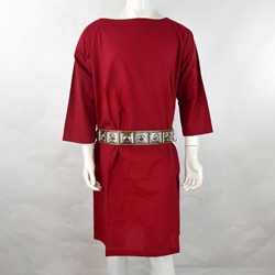Roman Cotton Tunic – Red