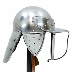 Lobster Tailed Pot Helmet with Lining 17th Century