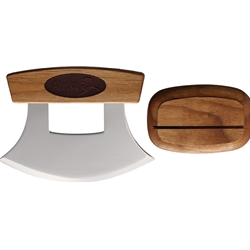 B Merry - Ulu Birchwood Leather Inlay BMRUBL26