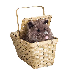 The Wizard of Oz Toto In Basket Deluxe 100-134788