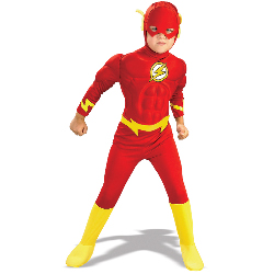 DC Comics The Flash Muscle Chest Deluxe Costume - Large