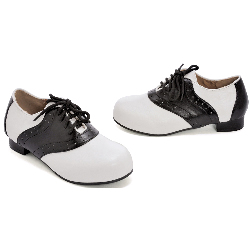 Saddle (Black/White) Child Shoes 100-149435