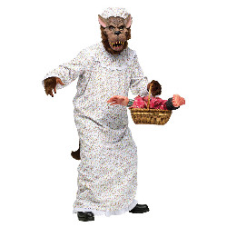 Big Bad Granny Wolf Adult Costume