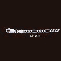 Figaro Silver Chain