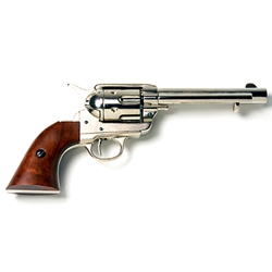 Old West 1873 Frontier Revolver Nickle Finish Non Firing FD1106NQ