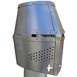 Classic Great Helm Steel GH0143