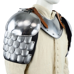 Medieval Spaulders with Scale Armor