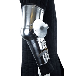 Late Medieval Arm Armor Set – 16 Gauge Mild Steel (Pair)