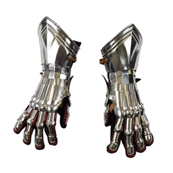 Gothic Finger Gauntlets – 16-Gauge Steel (Pair)