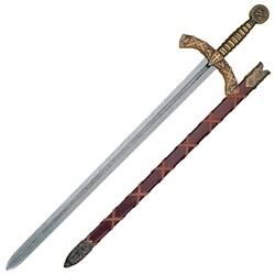 Medieval Knights Templar Sword - With Scabbard