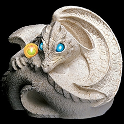 Ivory Inner Light Dragon Candlelamp