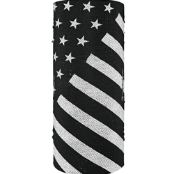 Zan Headgear - Motley Tube Black And White Z04844